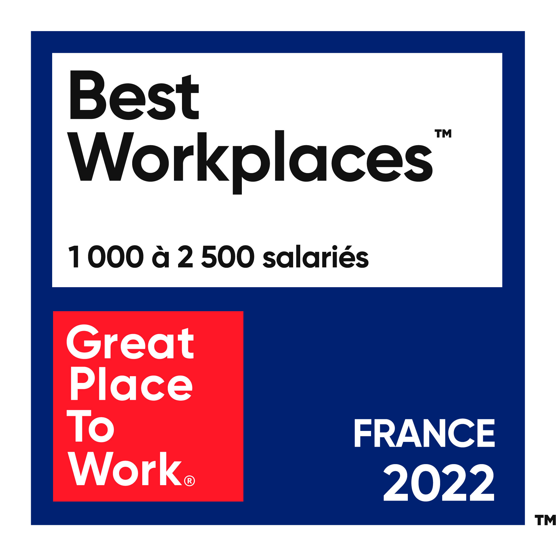 Great Place to Work - Certifiée